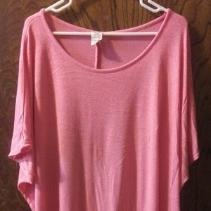 Pink faded glory short sleeve shirt